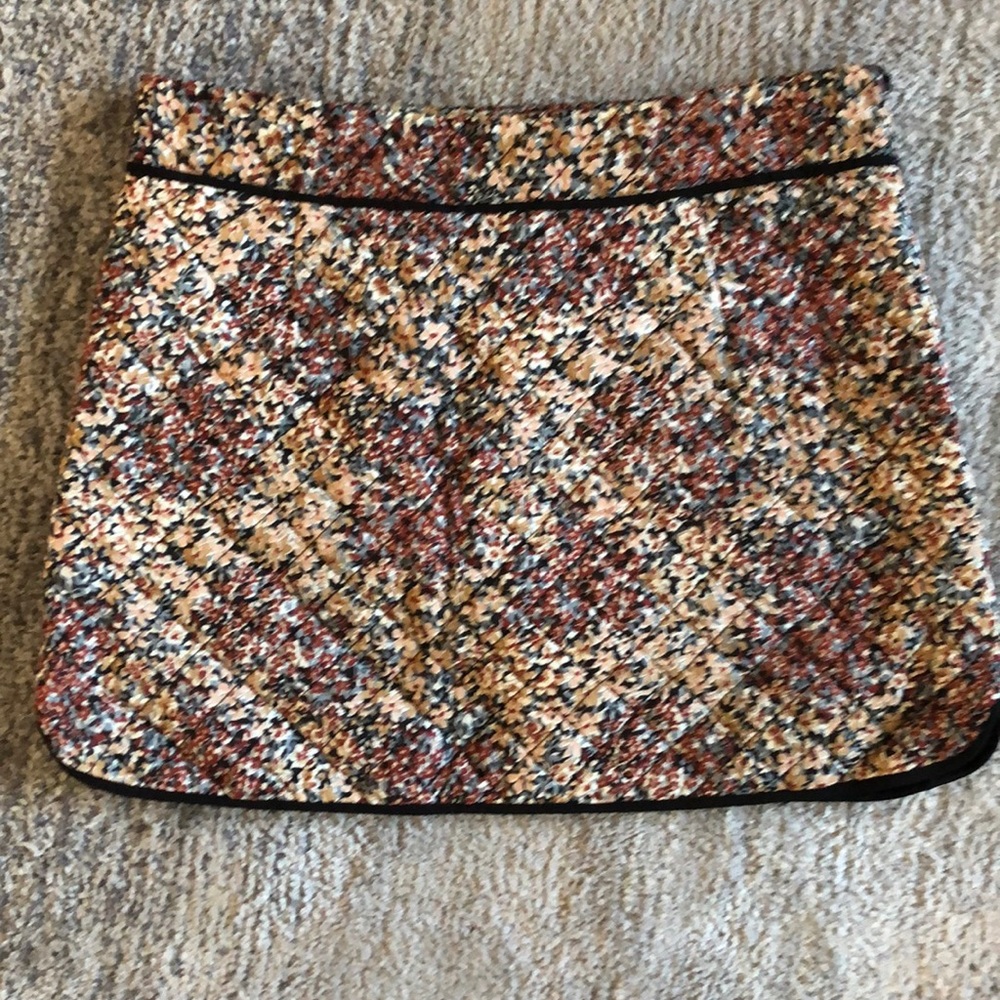 Comptoir Des Cotonniers Quilted floral skirt
